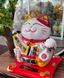 Mèo thần tài năng lượng phúc lộc đẹp