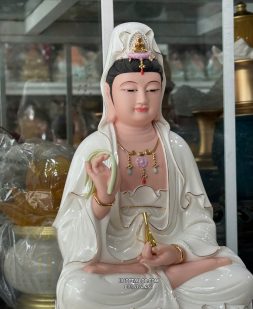 tượng Tây Phương Tam Thánh bằng sứ đẹp