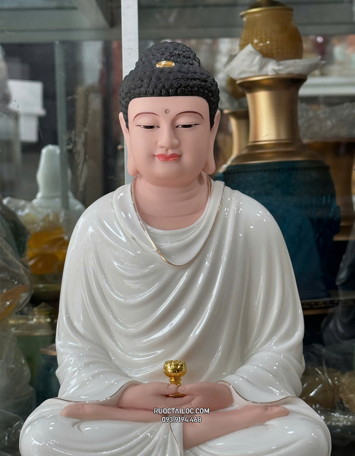 tượng Tây Phương Tam Thánh bằng sứ đẹp